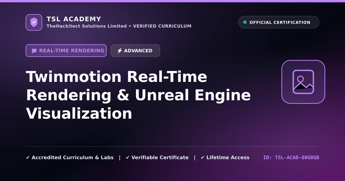 Twinmotion Real-Time Rendering & Unreal Engine Visualization